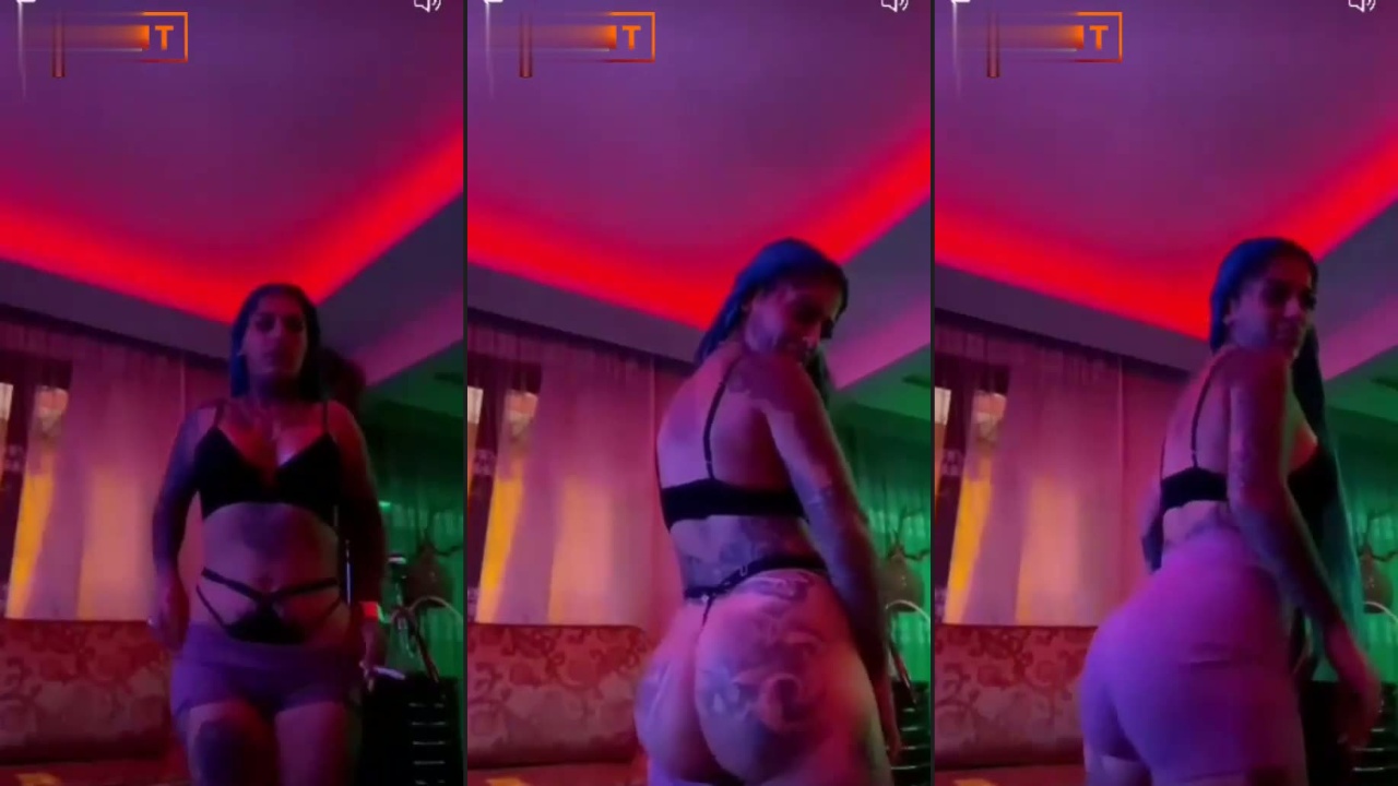 Raperin Yılmaz çıplak twerk ifşası